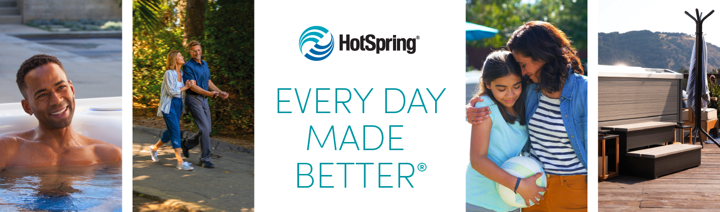 Every Day Made Better - Hot Spring Spa Hot Tub Hydrotherapy Benefits