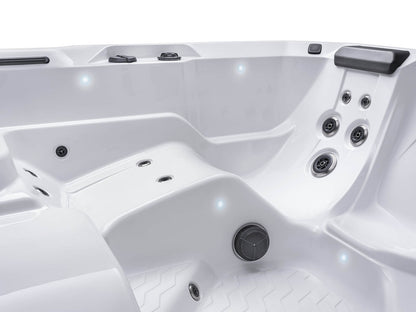 Pace Hot Tub Spa, 5 Seats, Double Lounge, Hot Spring Spas